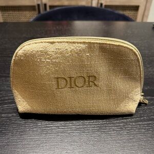 Dior Holiday Gold Beauty Bag